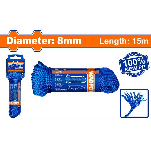 Heimwerker Ghana – 8mm / 15m Rope PP – WRZ1308