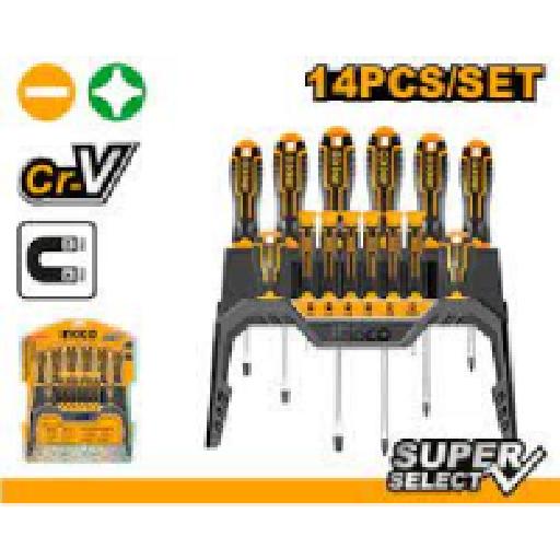 14 Pcs Screwdriver and Precision Screwdriver Set – HKSD1428