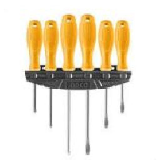Ingco 6 Pieces Screwdriver Set – HKSD0658