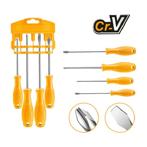 Ingco 4 Pieces Screwdriver Set – HKSD0458