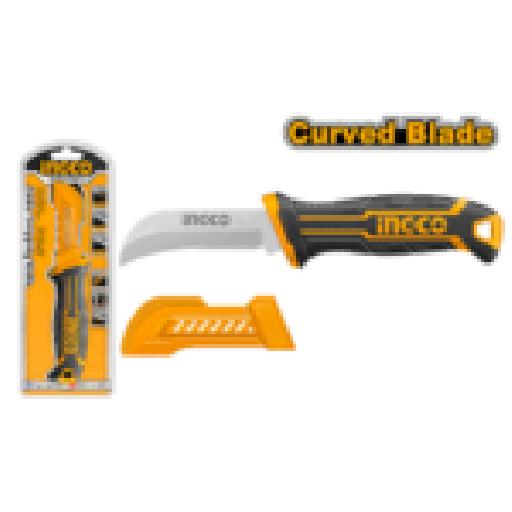Ingco 200mm Curved Blade Cable Stripping Knife – HPK82001