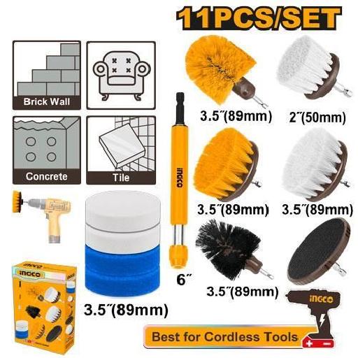 11-Pieces Cleaning Brush Set – WCB1101