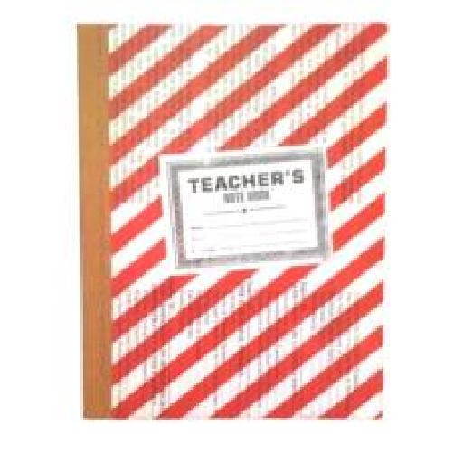 Teacher's Notebook 6 Lines – Hardback Educational & Business Notebook