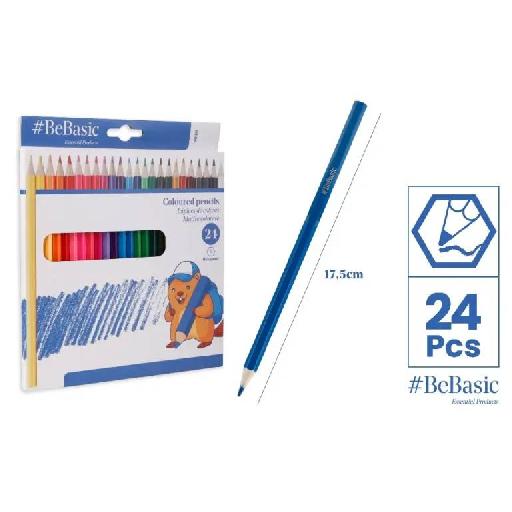 BeBasic Coloured Pencils – Vibrant Colors for Creative Expression