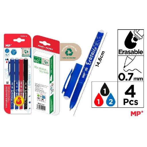 Set of Erasable Pens – Smooth Writing with Easy Corrections