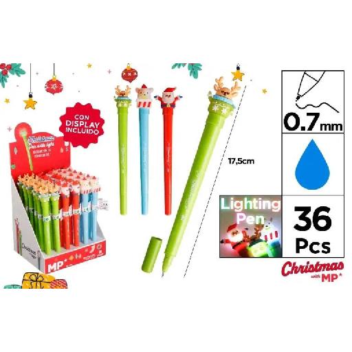 MP Fantasy Pens with Light – Multicolour Display Ballpoint Pens