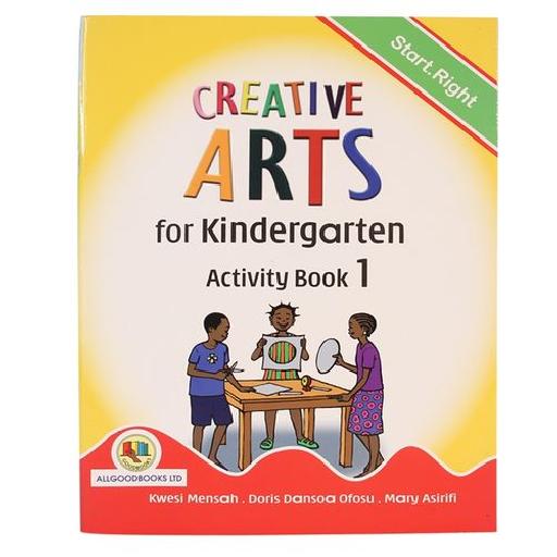 Start Right Creative Arts Activity Book for KG 1 – Fun Learning Through Drawing, Coloring & Creativity