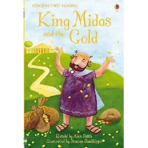 Usborne First Reading: King Midas and the Gold – A Classic Myth Retold for Early Readers