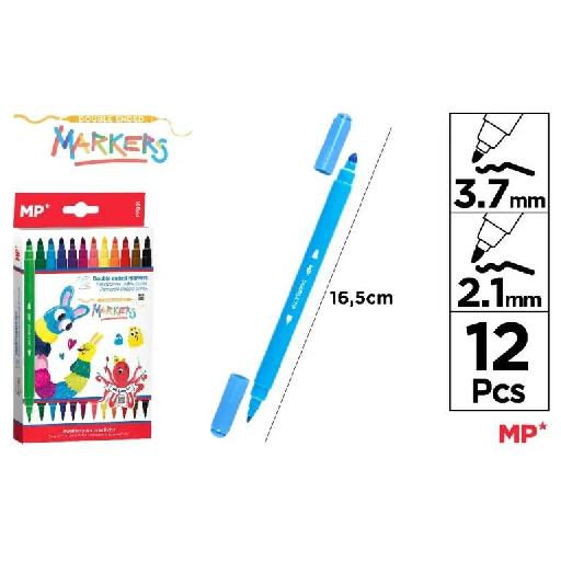 Double Ended Felt Pens – Versatile & Colorful