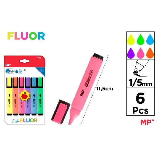 MP Flour Pack Highlighters – Bright, Smooth, and Long-Lasting Markers for Effective Study and Office Use