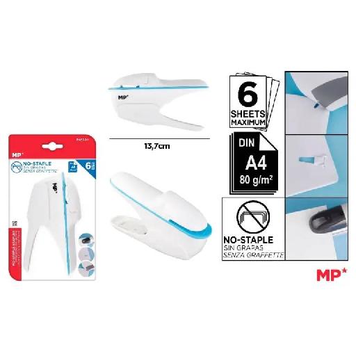 MP No Staple Stapler – Stapleless Mini Paper Fastener