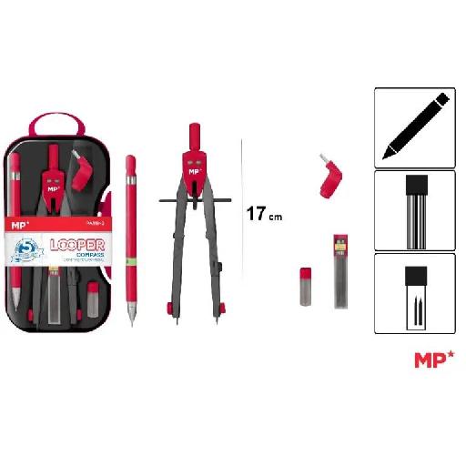 Looper Bow Compass Set – 5 Pieces Drawing and Measuring Kit