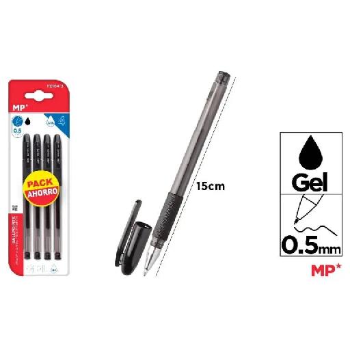 Set of Gel Ballpoint Pens – Pack of 4 Smooth Writing Gel Pens