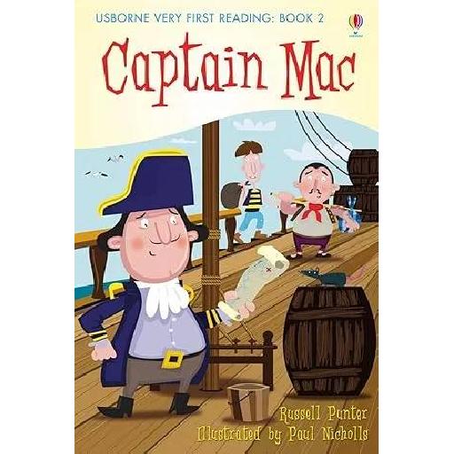 Usborne Early Reader Book: Captain Mac – Rhyming Story for Kids Learning to Read