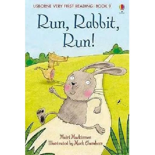 Usborne Early Reader Book: Run, Rabbit, Run! – Interactive Reading Story for Beginner Readers