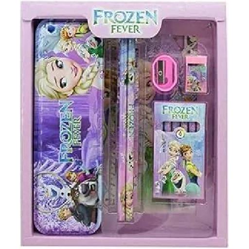 Character Stationery Set for Kids – Cute School Supplies with Crayons, Pencils & Pencil Case