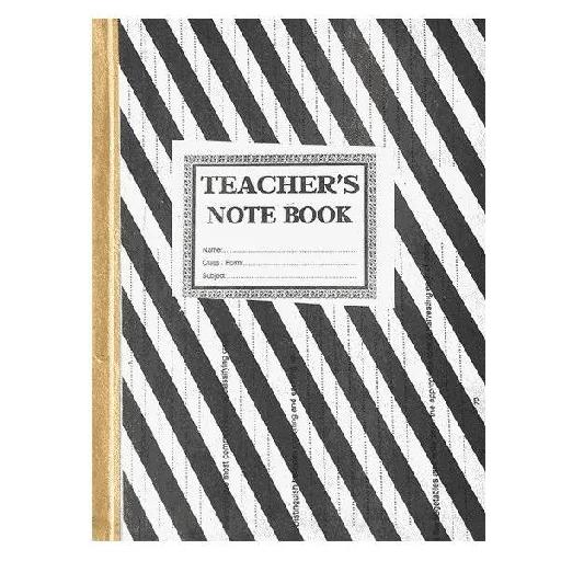 Teachers Note Book – 4-Line Ruled Notebook for Classroom Planning and Records