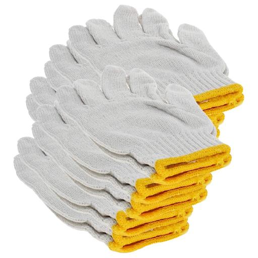 AZ SAFETY Cotton Gloves – Reusable Knit Work Gloves