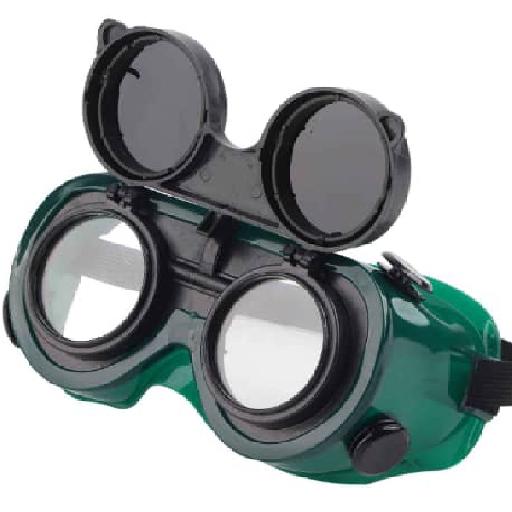 Welding Goggles – Flip-Up Protective Eye Gear