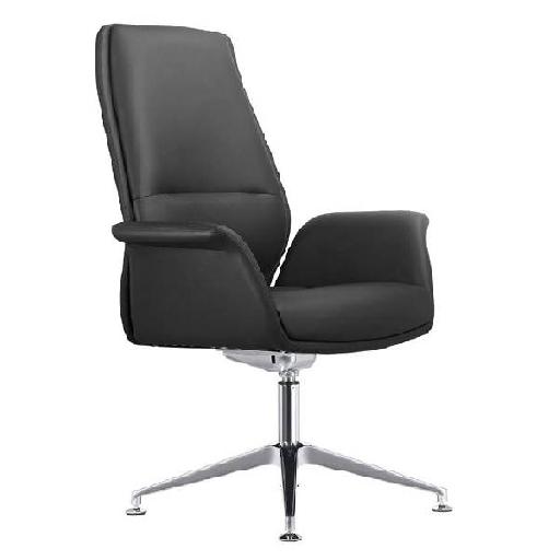 ICON 2.0 Armchair Black Modern Lounge Chair with High Resilience Foam Cushion, Finish Foil Covering Comfortable Accent Chair for Living Room, Office, or Waiting Area 108cm Height