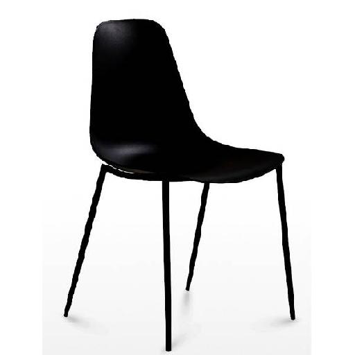 SHIRLEY Armchair Black Polyester Fabric Upholstered Chair with High Resilience Foam Compact and Comfortable Seating for Living Room, Bedroom, or Office – 48.5cm Height