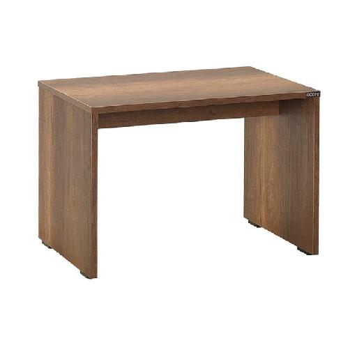 RIO Coffee Table 60cm Walnut – Compact Rectangular Table with 40cm Height, Dark Brown Finish, Fixed Design for Living Room, Office, or Small Spaces