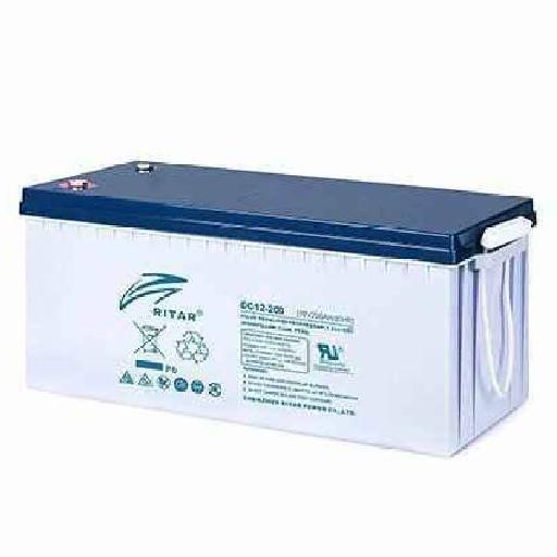 Ritar Power – Pure Gel DG12-100AH Battery – 12V Deep Cycle Solar Battery for Reliable Backup