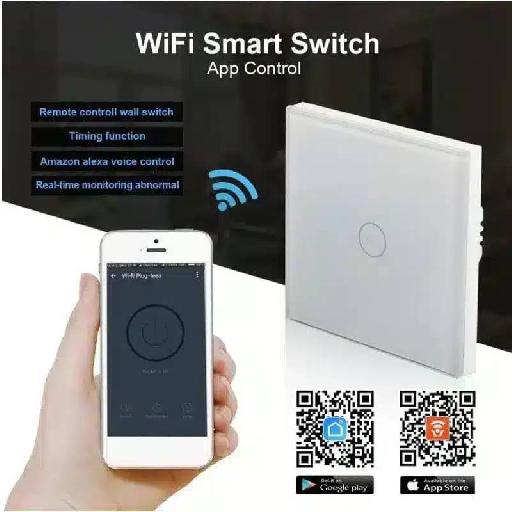 Smart Wi-Fi 1-Gang Light Switch – Intelligent Lighting Control for Your Home