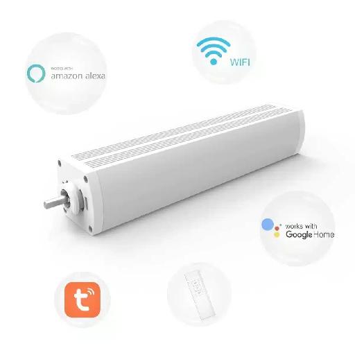 Smart Wi-Fi Electric Curtain Track Motor – Heavy-Duty, Quiet, and Voice-Controlled Automation