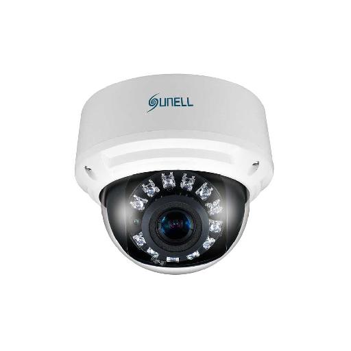 Sunell 4MP IP Dome Camera With Motorized 2.7–13.5mm Lens – Precision Zoom, Smart Detection, All-Weather Dome Camera