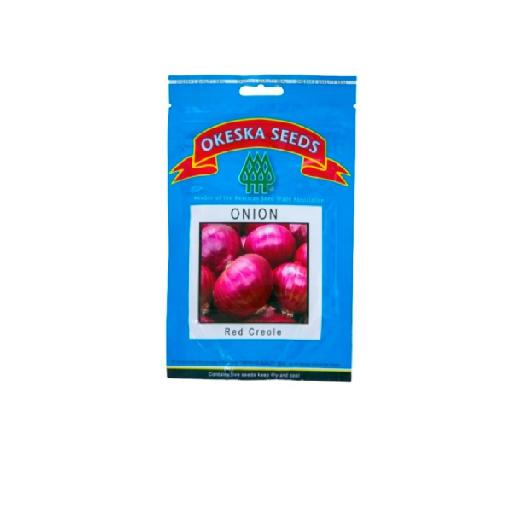 agrimat – Onion Red Creole 100 Gram Sachet | Early Maturing, Disease-Resistant Onion Variety