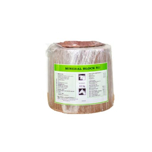 agrimat – Mineral Bloc 10 Kg Round | Essential Salt Lick for Ruminants and Equine Species at All Stages of Production
