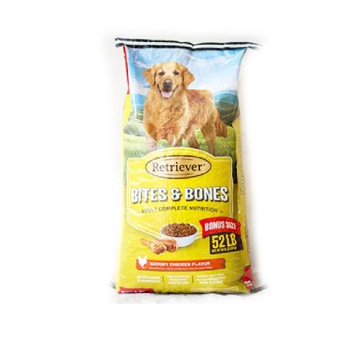 agrimat – Bites and Bones Dog Food 52 lb | Complete Nutrition with Omega-6 and Fiber for Adult Dogs