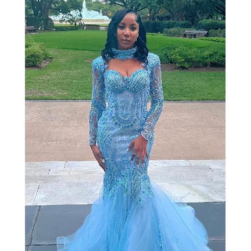 Riviera Blue Gown by Amoasi Official