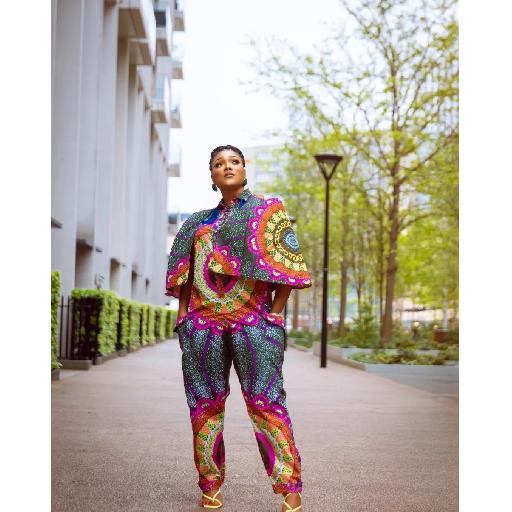 Refreshingly Stunning: Custom Jumpsuit by Amoasi Official