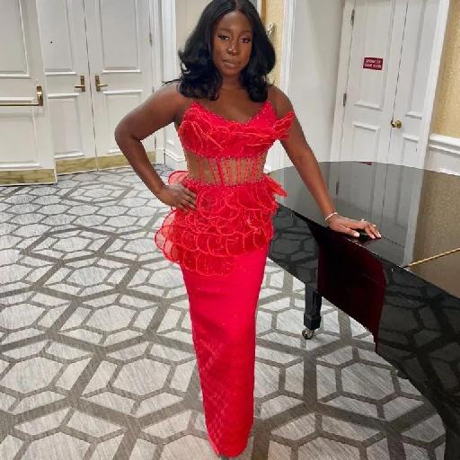 Ravishing in Red: Attire by Amoasi Official