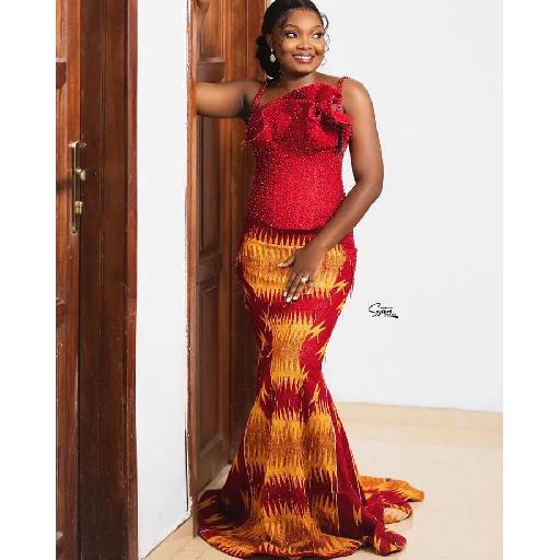 Spectacular Kente Ensemble by Amoasi Official