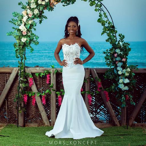 Elegant Gown Ensemble by Amoasi Official