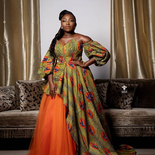 Regal Thirty & Thriving: African Print Gown by Amoasi Official