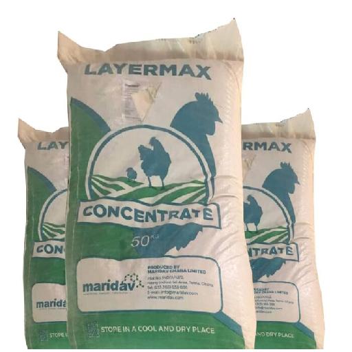 Poultry Hub – MARIDAV Layer Concentrate – 50kg (5% with Carophyll)