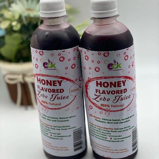 Eat Clean Kitchen's Zobo Honey Flavored Drink