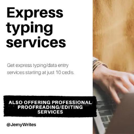 Jemy - Express Typing and Proofreading Services