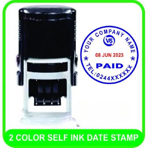 VePRESS - Dual Color Date Stamp