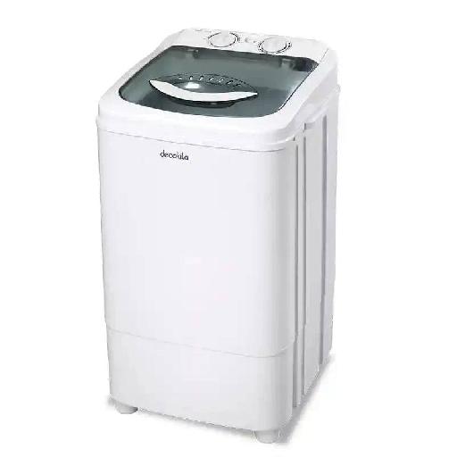 Decakila 300W Single Tub Washing Machine 7Kg – Compact Design with 15-Min Quick Wash for Apartments & Dorms – Model KEDM004W