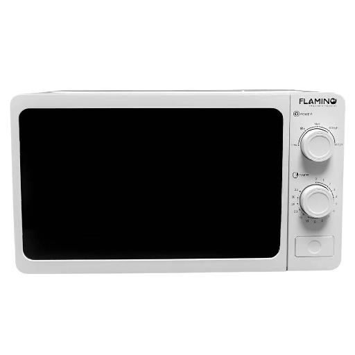Flamino 20L Microwave Oven – Compact 700W Countertop Microwave with Timer, Defrost, and End-Cooking Signal for Quick Everyday Heating – Model FMWO20W