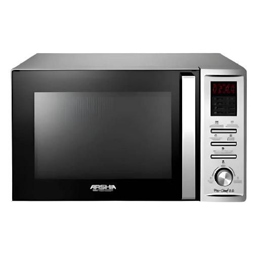 Arshia Microwave & Grill 36L – Powerful 2-in-1 Appliance with 1000W Grill, Digital LCD, Defrost & Combi Grill for Versatile Cooking – Model MV182-2601
