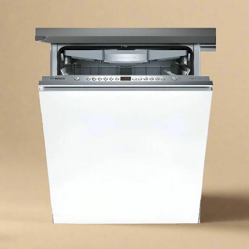 Bosch Series 4 Fully Integrated Dishwasher SMV69M01GB – 13 Place Settings, A++ Energy Efficiency, EcoSilence Drive™, AquaStop Leak Protection & TimeLight Projection for Quiet, Efficient Cleaning