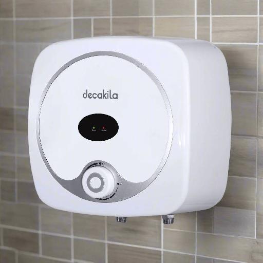 Decakila 26L Electric Water Heater KEWH007W – 1500W Power, IPX4 Waterproof Rating, Max Temp 75°C, Ideal for Homes & Small Offices