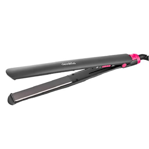 Decakila Hair Straightener 43W – KEHS034B – Ceramic-Coated Plates, 210°C Max Temperature, Fast Heat-Up, 360° Swivel Cord & Lock Function for Sleek, Salon-Quality Styling
