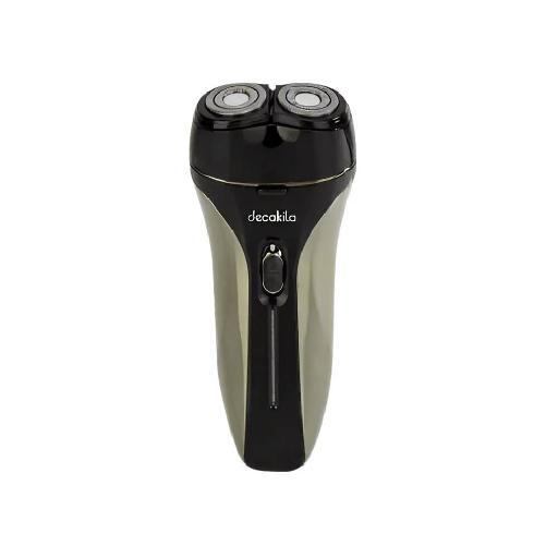 Decakila Rotary Shaver KMHR011W | Independent Twin Floating Heads, 450mAh NI-MH Battery & Precision Cutter for Smooth, Cordless Grooming